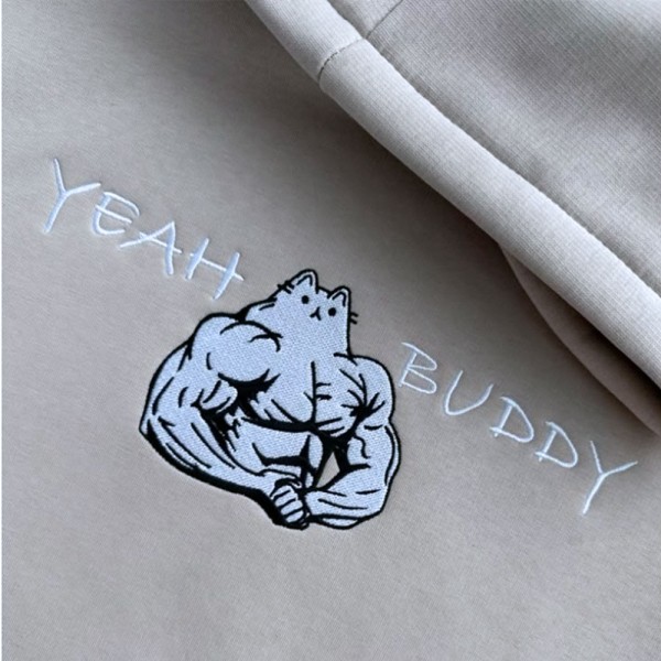 Hoodie  - Size Özel Nakış - Bej