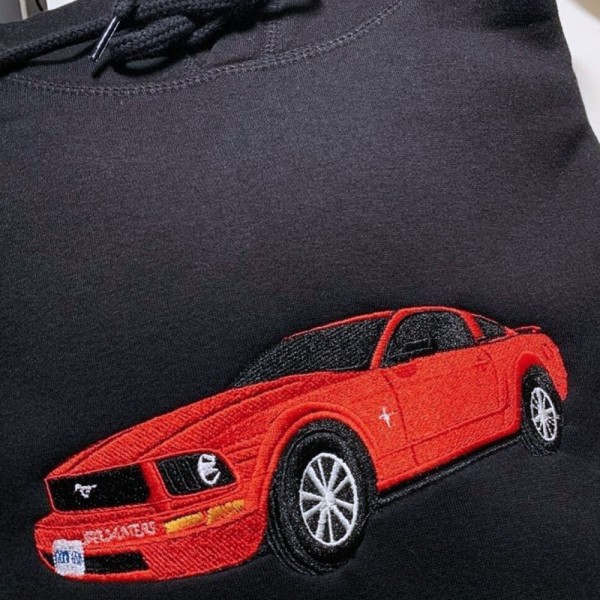 Hoodie  - Size Özel Nakış - Siyah